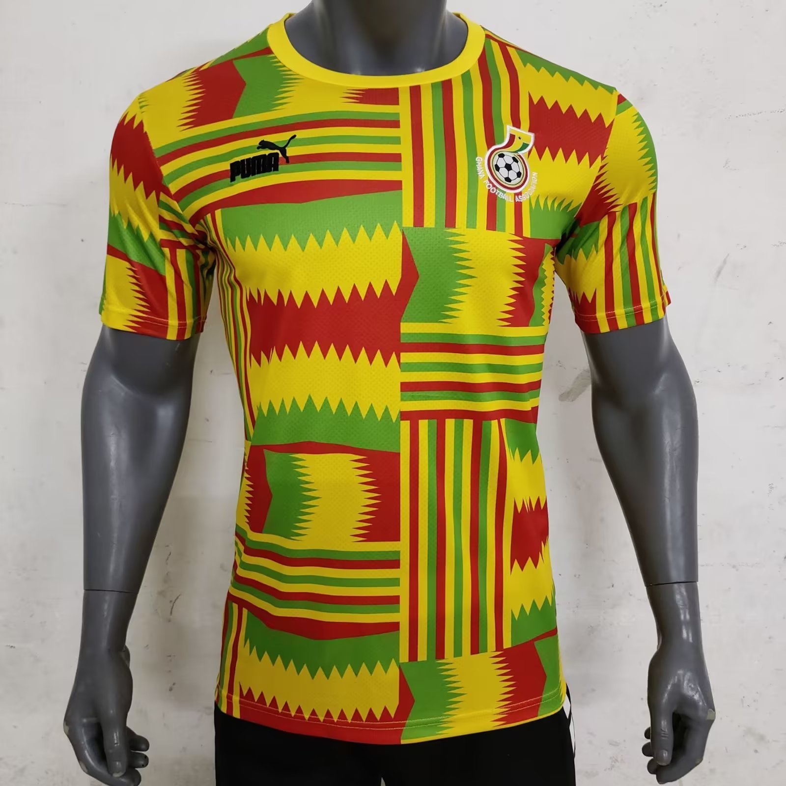 Ghana 23-24 Yellow Jersey - Fans Version