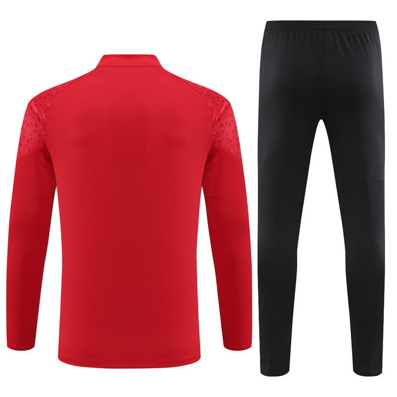 AC Milan 23-24 Long Sleeve Training Set -Red