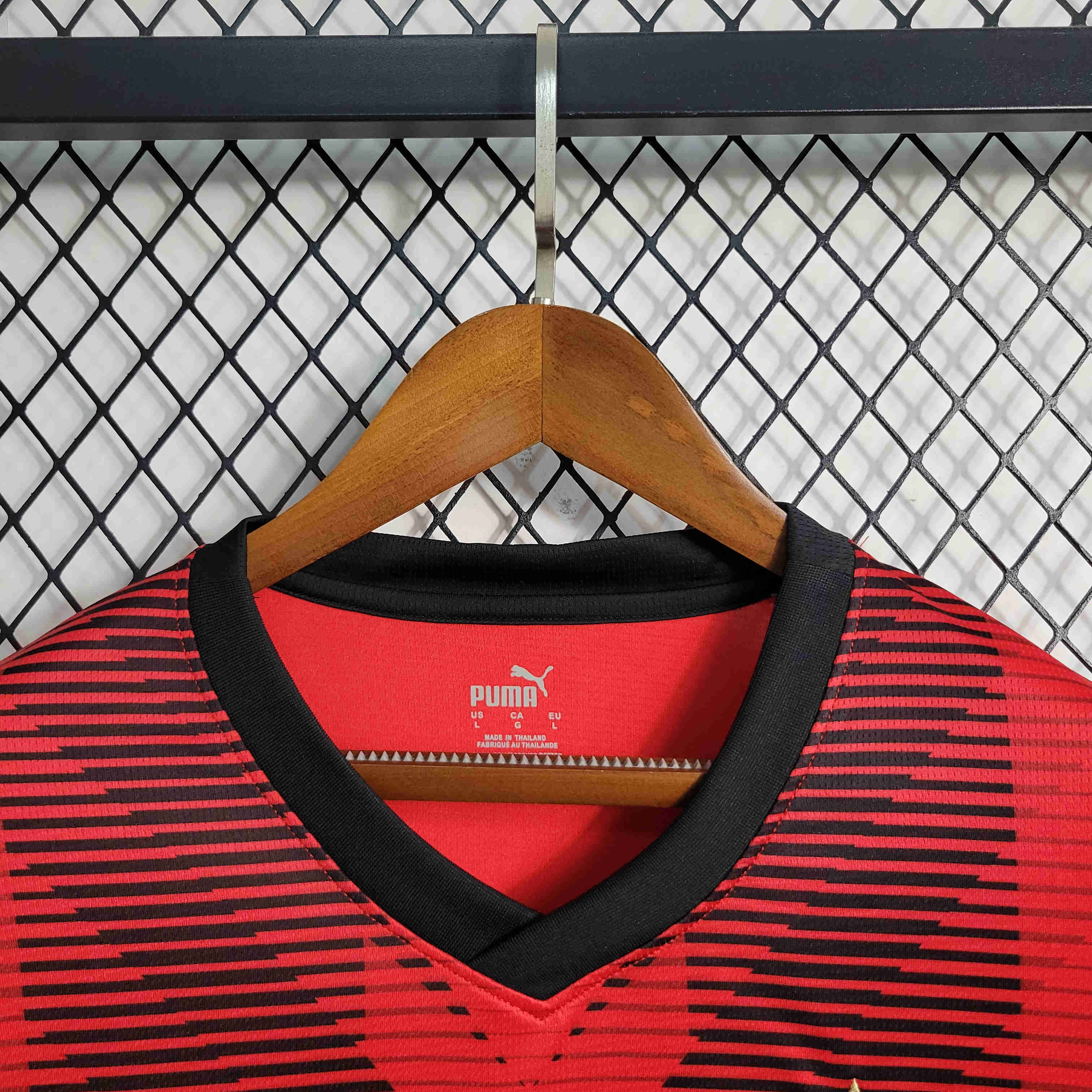 23/24 AC Milan Home Long Sleeve Jersey - Fans Version