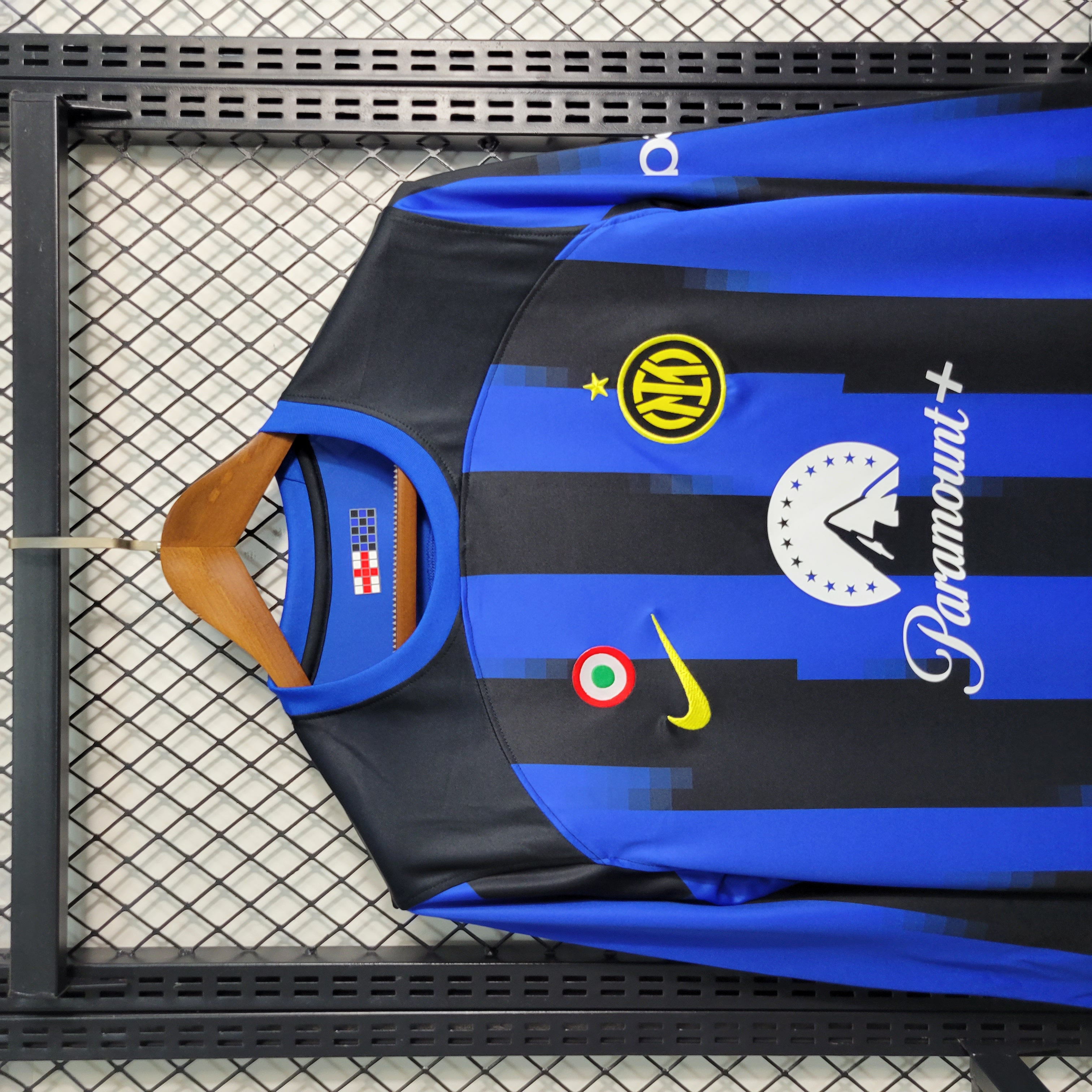 Inter Milan 23-24 Home Long Sleeve Jersey - Fans Version