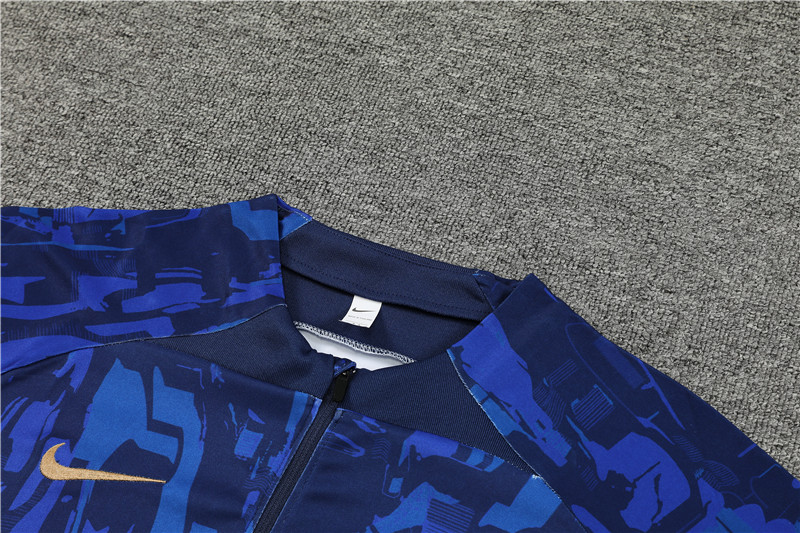 Che 23-24 Long Sleeve Training Set -Blue Camouflage