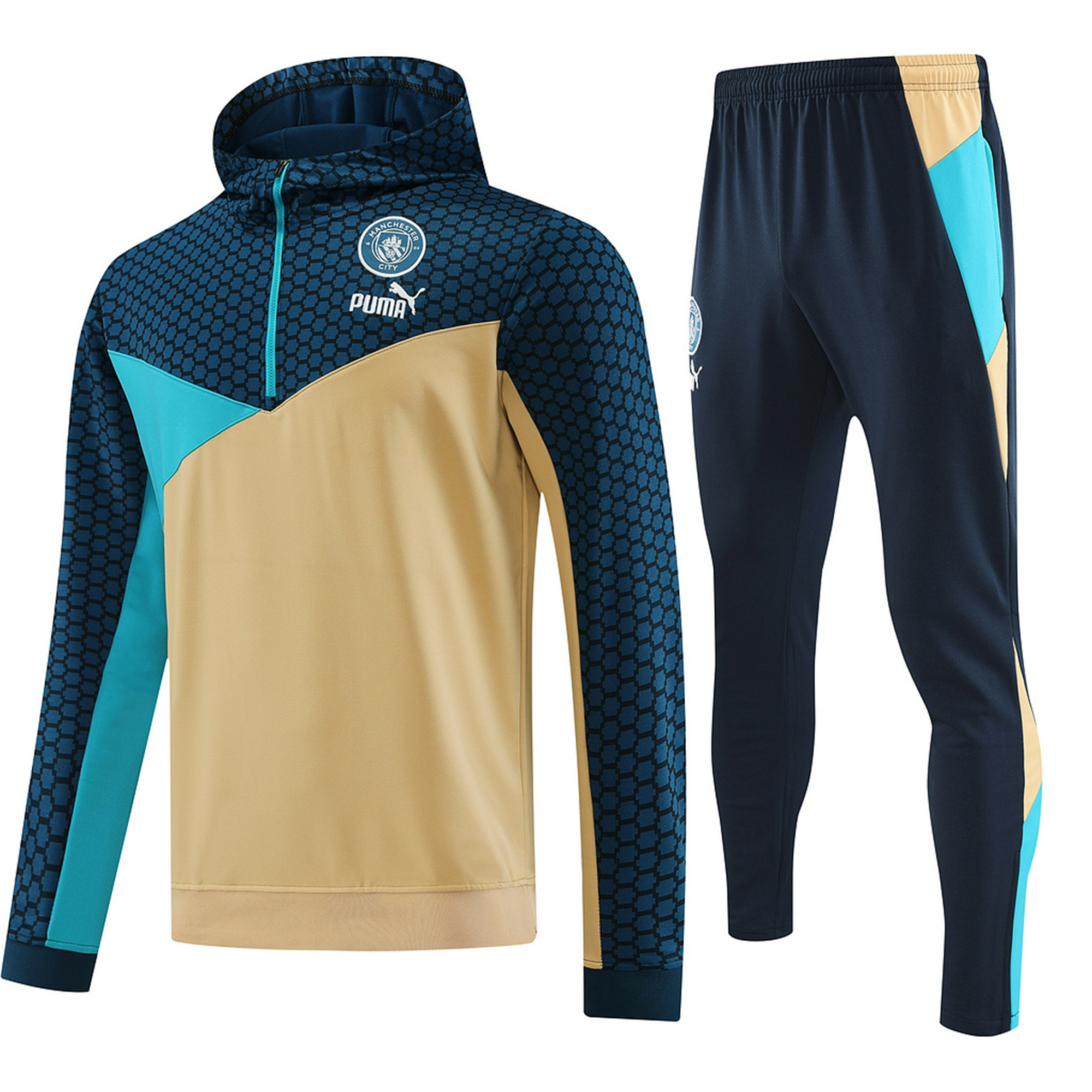 Manchester City 23-24 Men's Training Hoodie + Pants