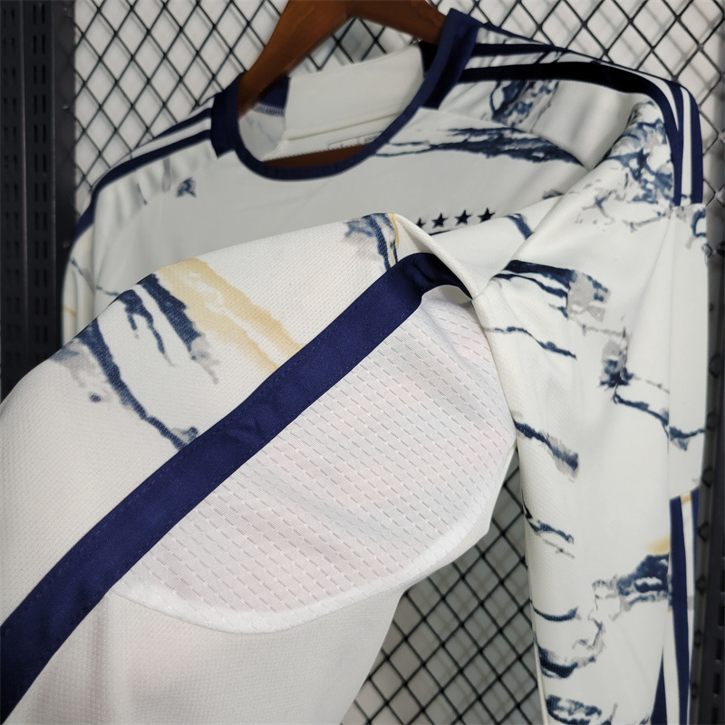 Italy 23-24 Away Long Sleeve Jersey - Fans Version