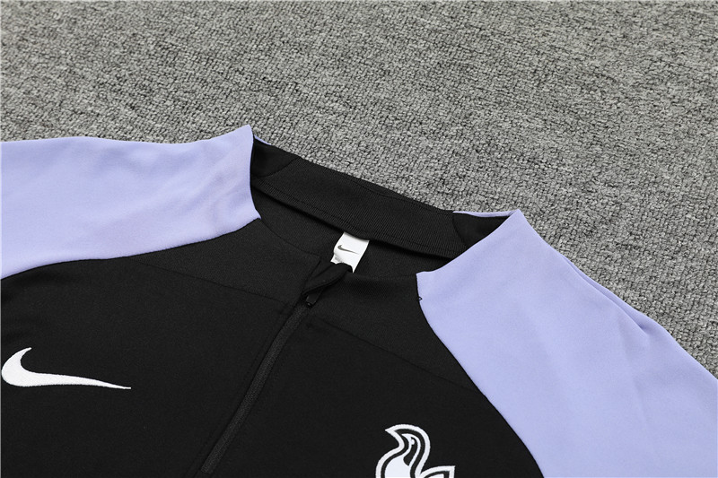 Tottenham Hotspur 23-24 Long Sleeve Training Set -Black
