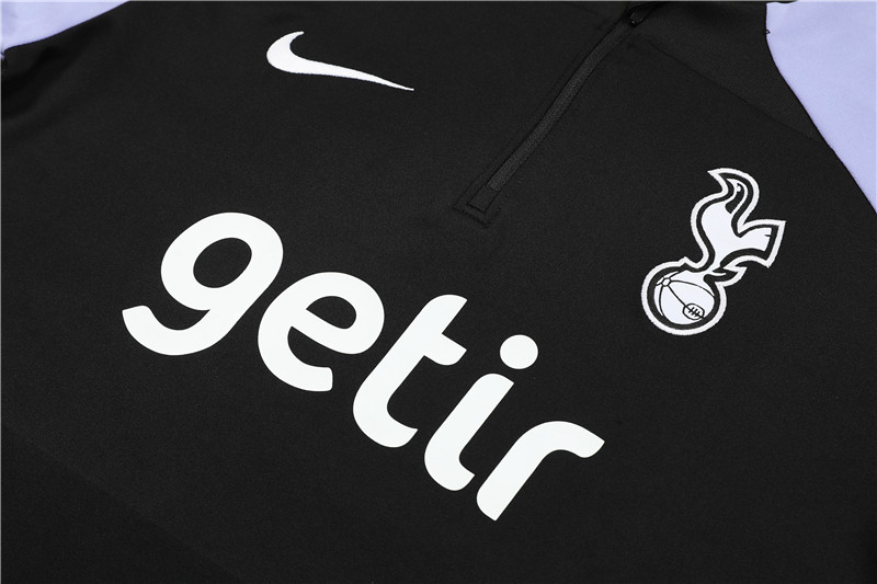 Tottenham Hotspur 23-24 Long Sleeve Training Set -Black