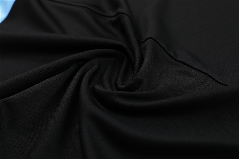 Manchester City 23-24 Kids Long Sleeve Training Set Black