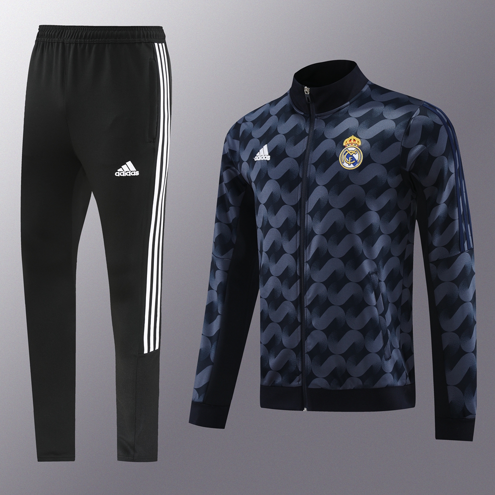Real Madrid 23-24 Jacket Training Tracksuit - Blue