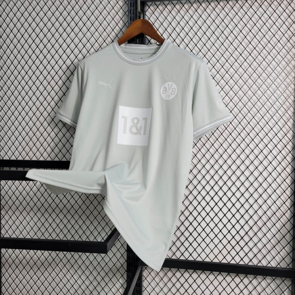 Dortmund 23-24 Grey Training Jersey - Fans Version
