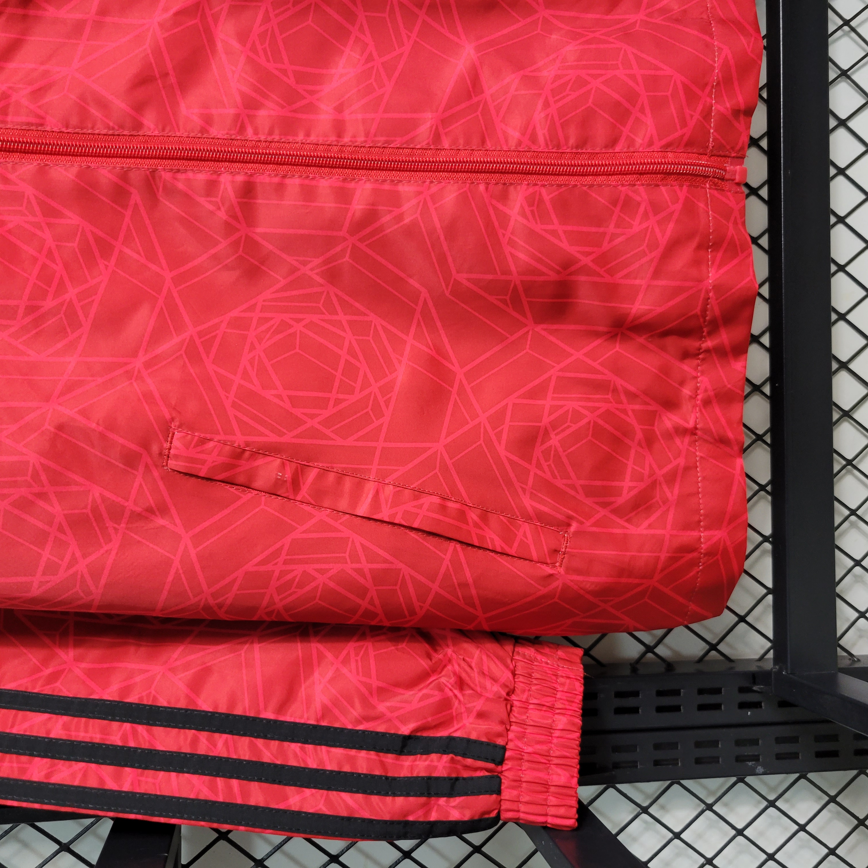 Manchester United 23-24 DNA Windbreaker Jacket - Red