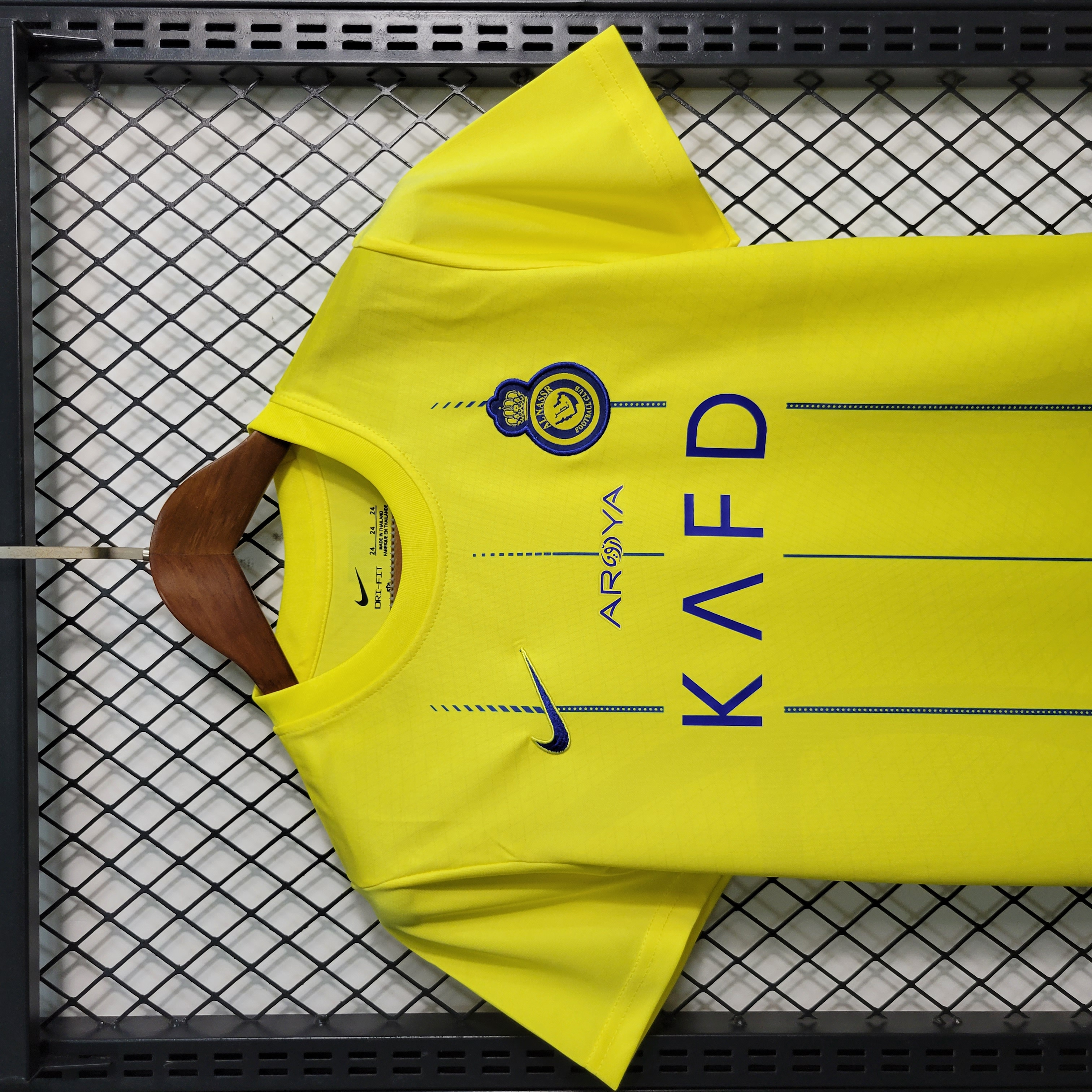 Al Nassr Riyadh Victory 23-24 Home Kids Kit