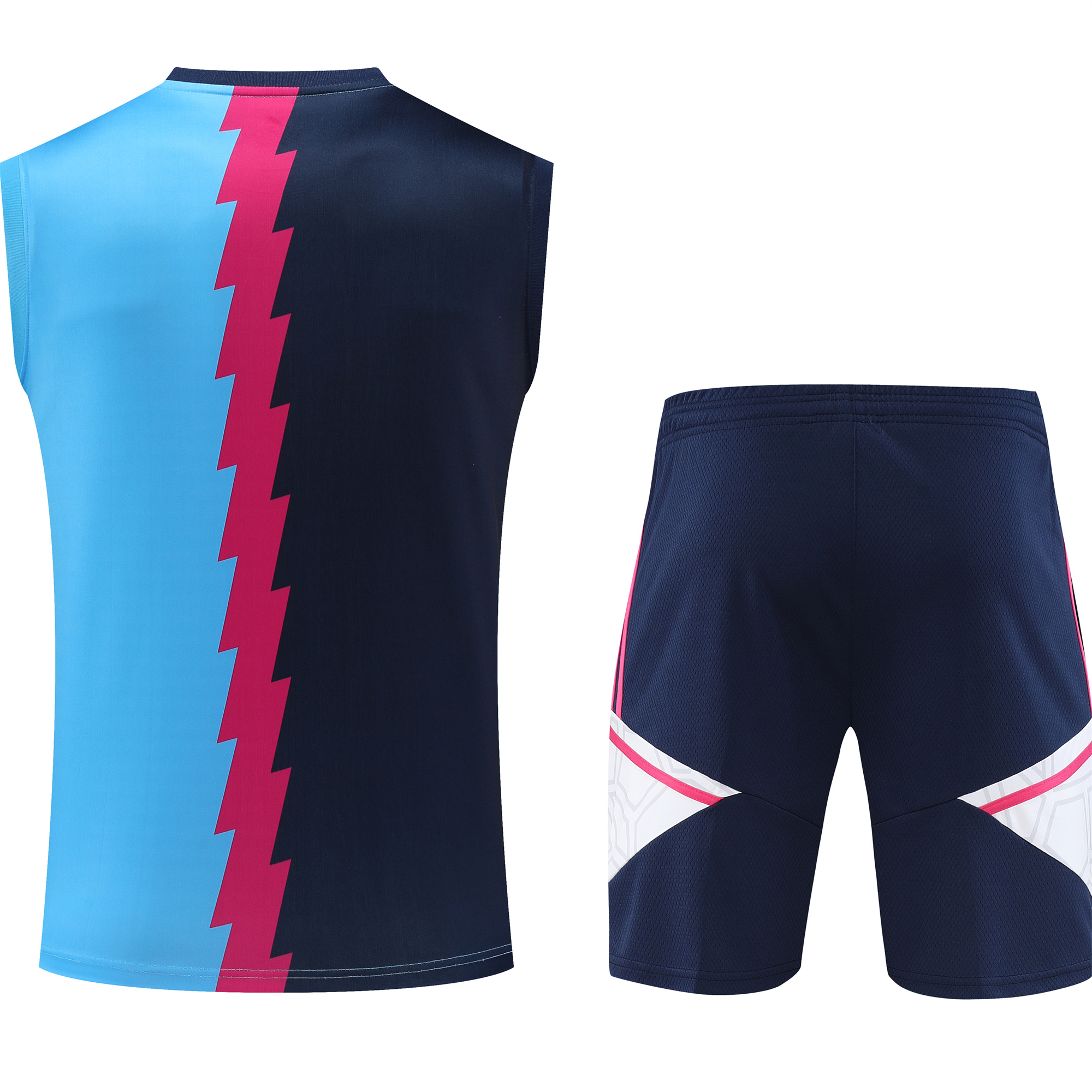 Arsenal 23-24 Player Vest Training Set Navy Blue