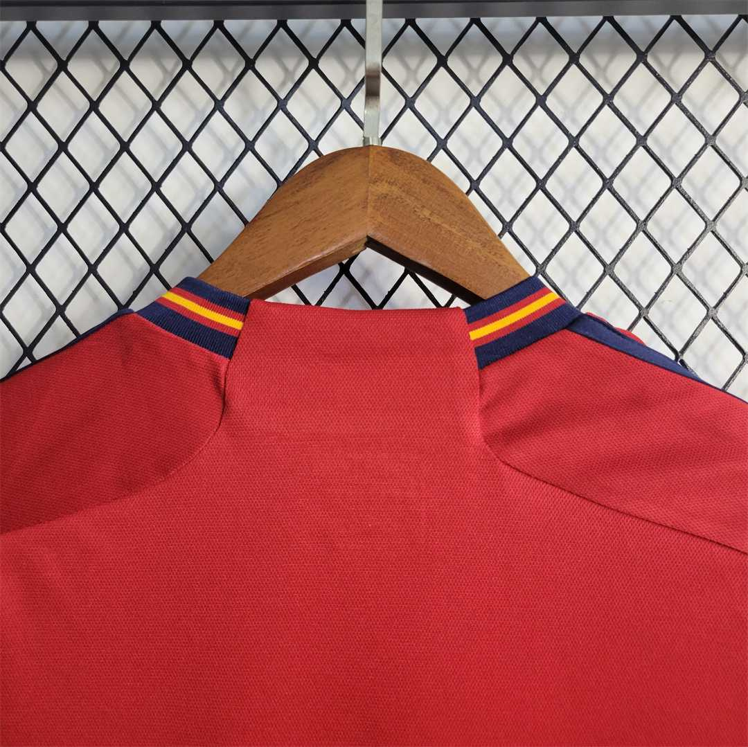 Spain 22-23 Home Jersey - Fans Version - 2022 World Cup