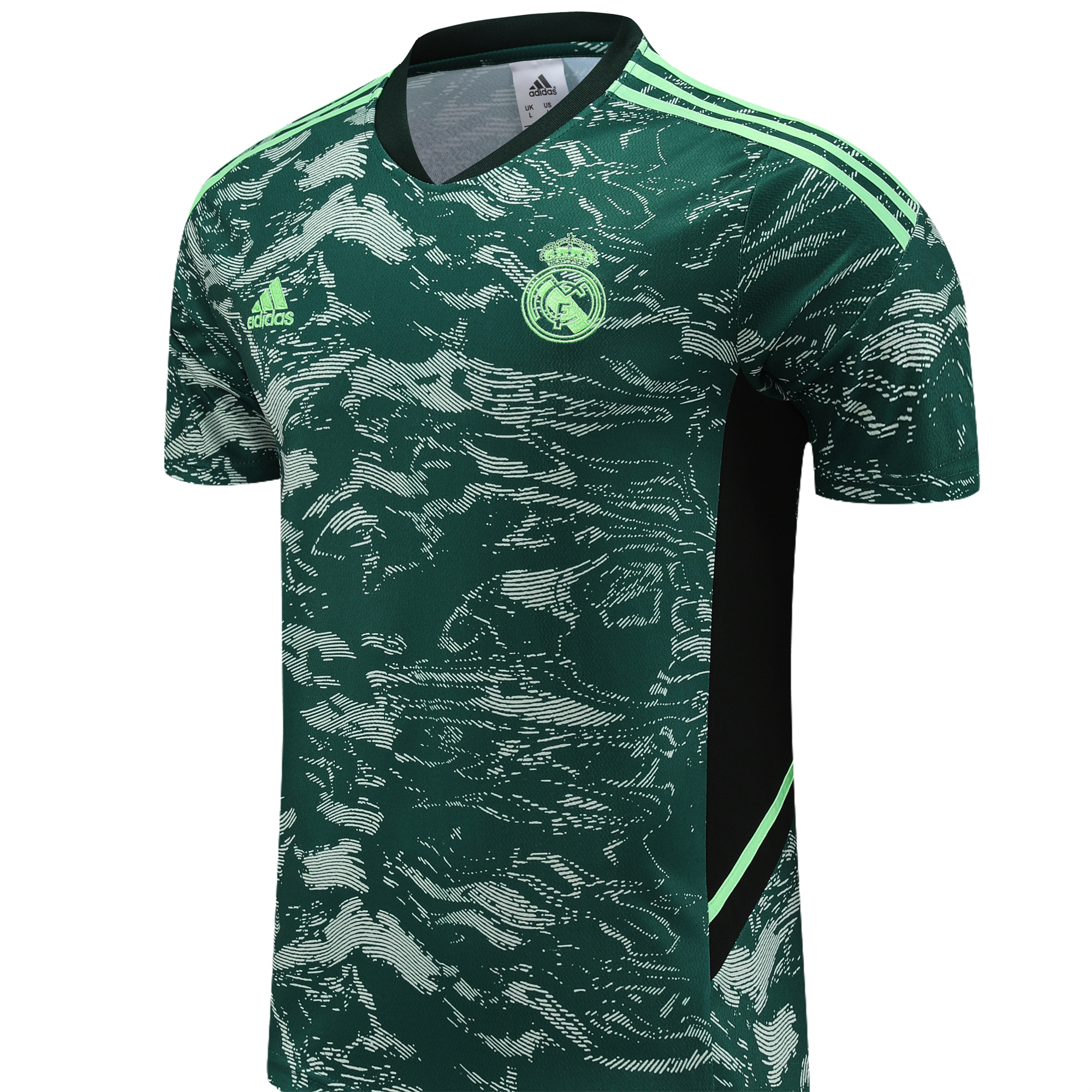 Real Madrid 23-24 Short-Sleeve Training Set - Green