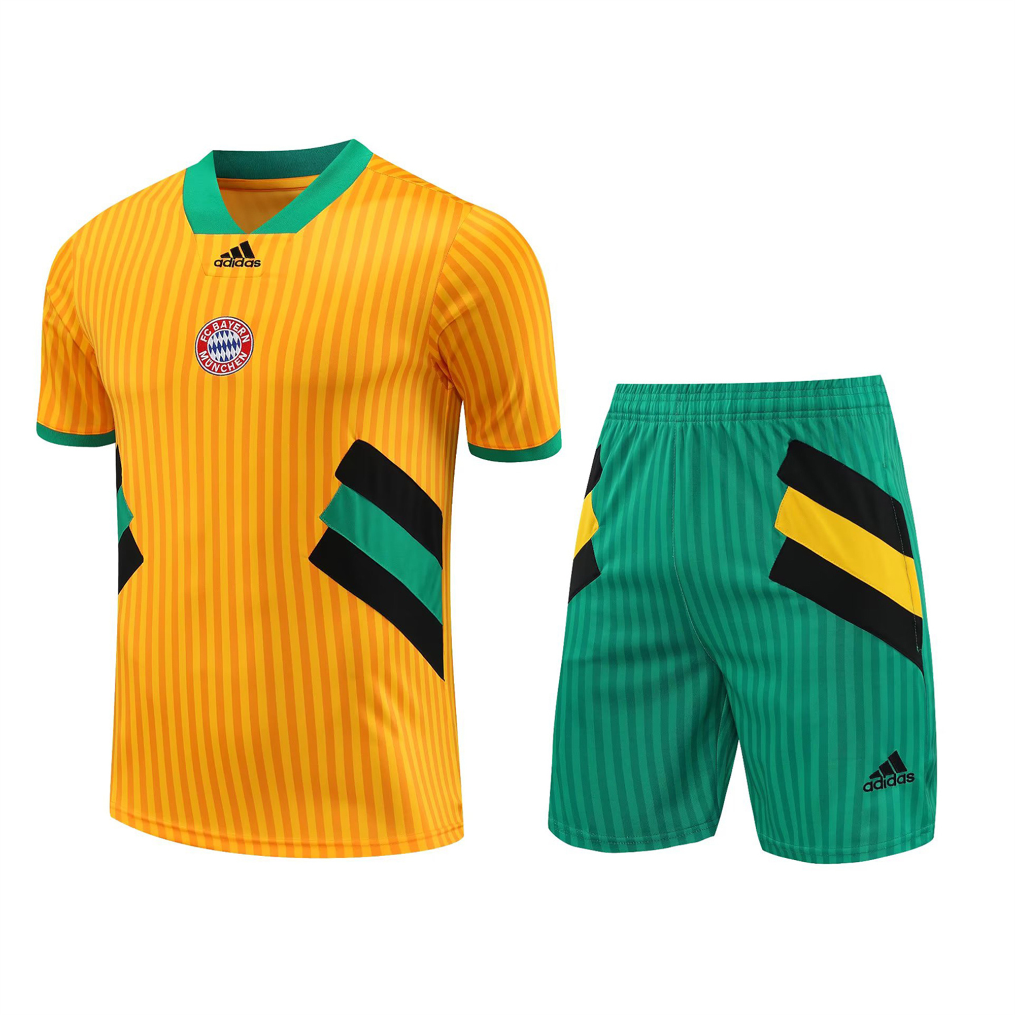 Bayern Munich 23-24 Short-Sleeve Training Set - Yellow