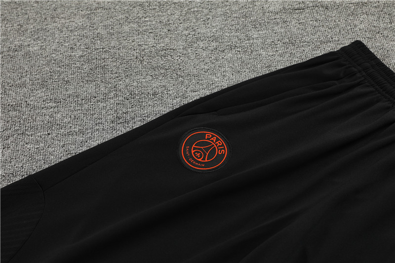 Paris Saint-Germain PSG 23-24 Long Sleeve Training Set - Yellow and Black