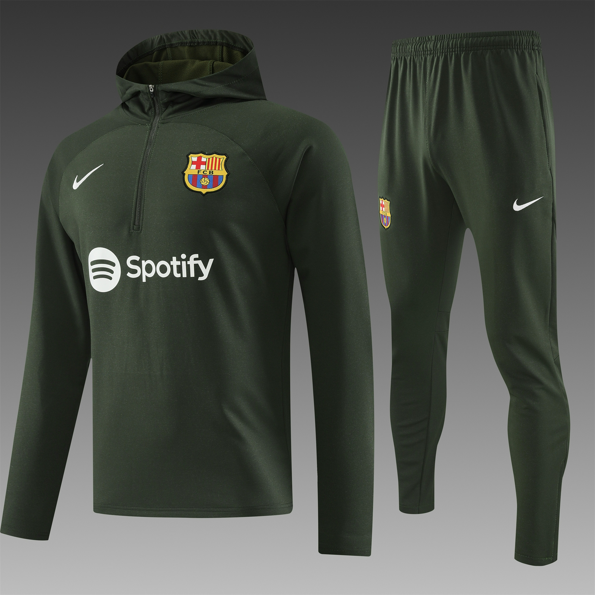 B.A.R.S.A 23-24 Men's Training Hoodie + Pants - Green