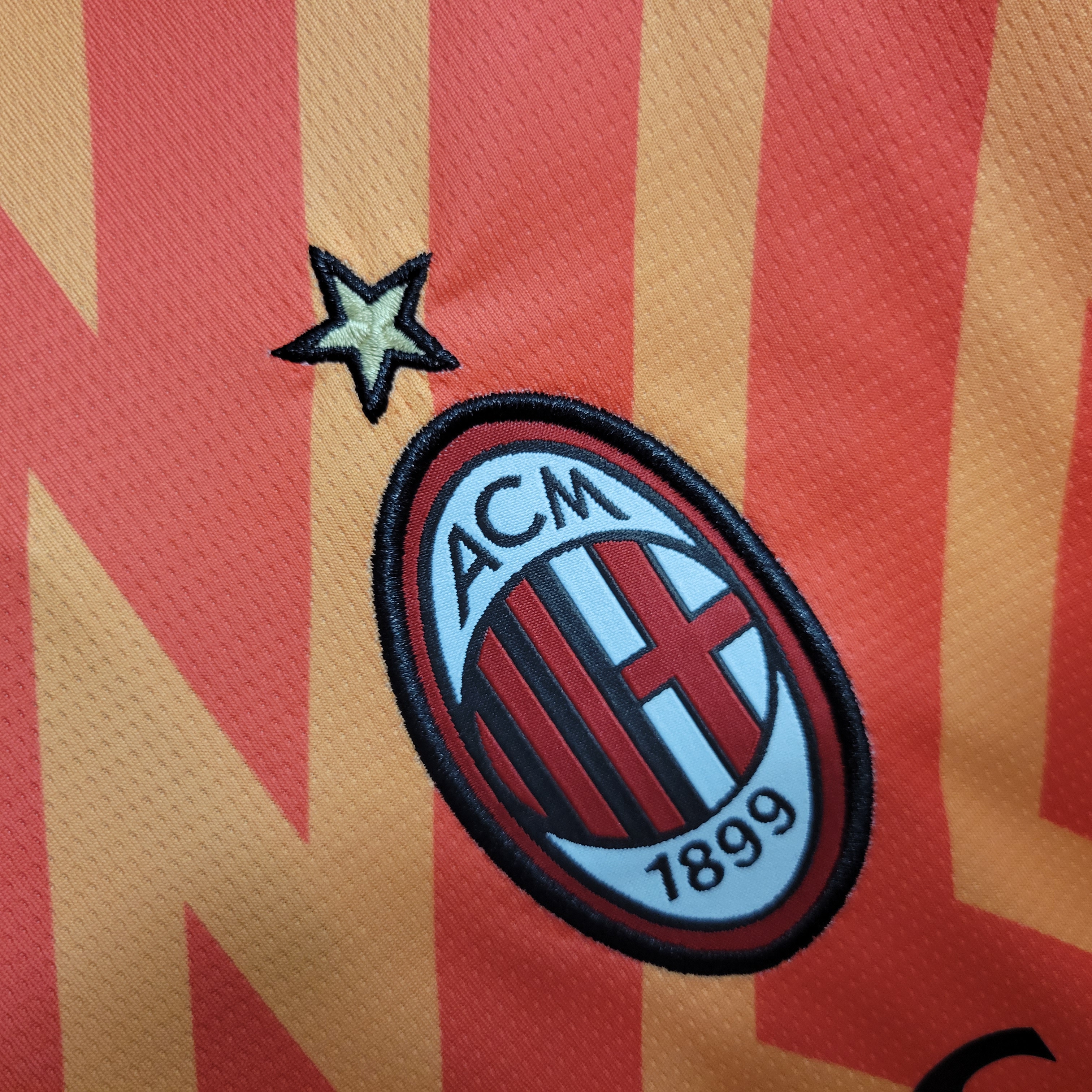 AC Milan 23-24 Orange Goalkeeper Jersey - Fans Version