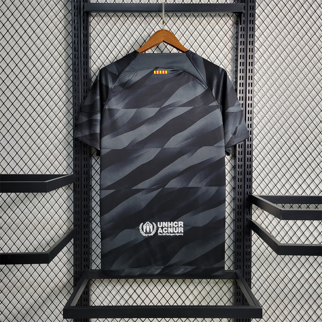 B.A.R.S.A 23/24 Black Goalkeeper Jersey - Fans Version