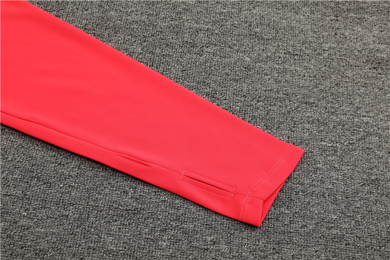 Manchester City 23-24 Long Sleeve Training Set - Orange Red