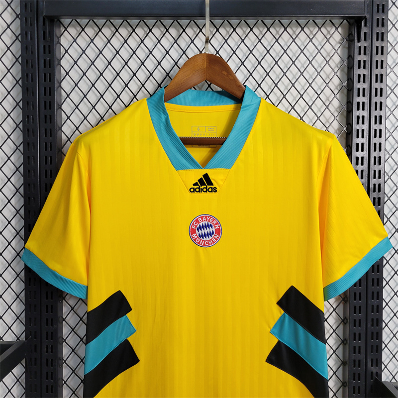 23/24 Bayern Munich Jersey Yellow Icon - Fans Version
