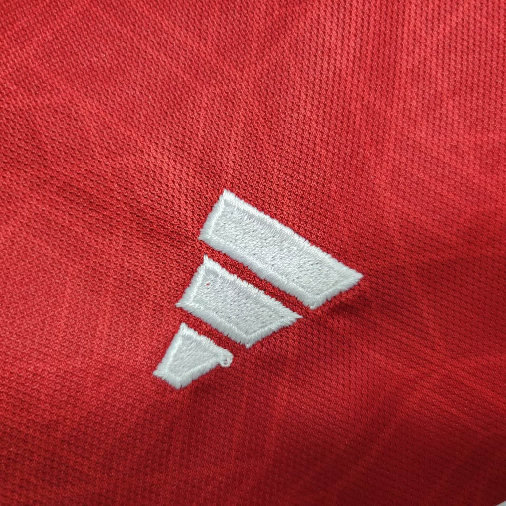 Manchester United 23-24 Home Stadium Long Sleeve Kids Kit