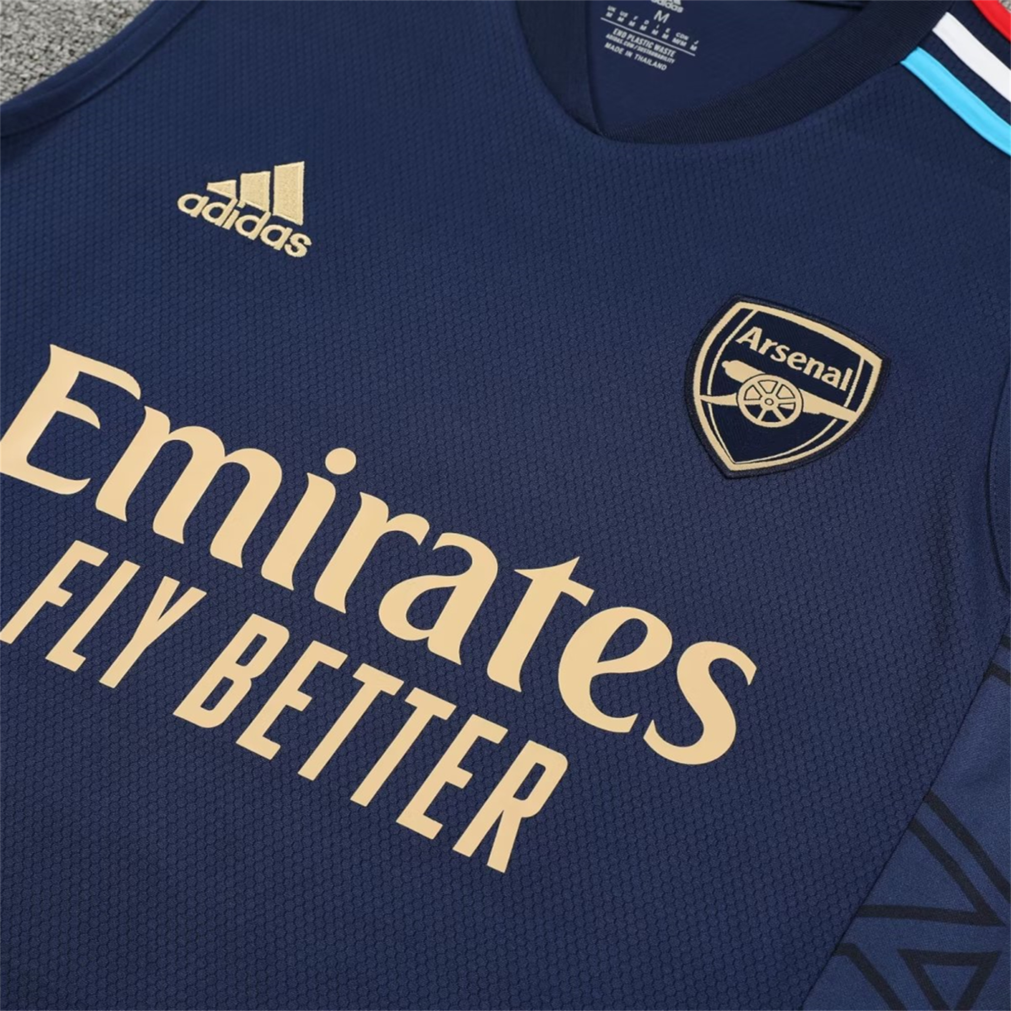 Arsenal 23-24 Player Vest Training Set Blue