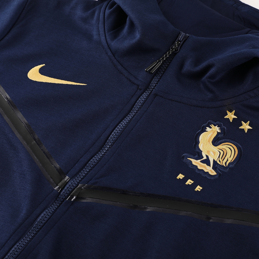 France 23-24 Jacket Training Tracksuit -Treasure Blue