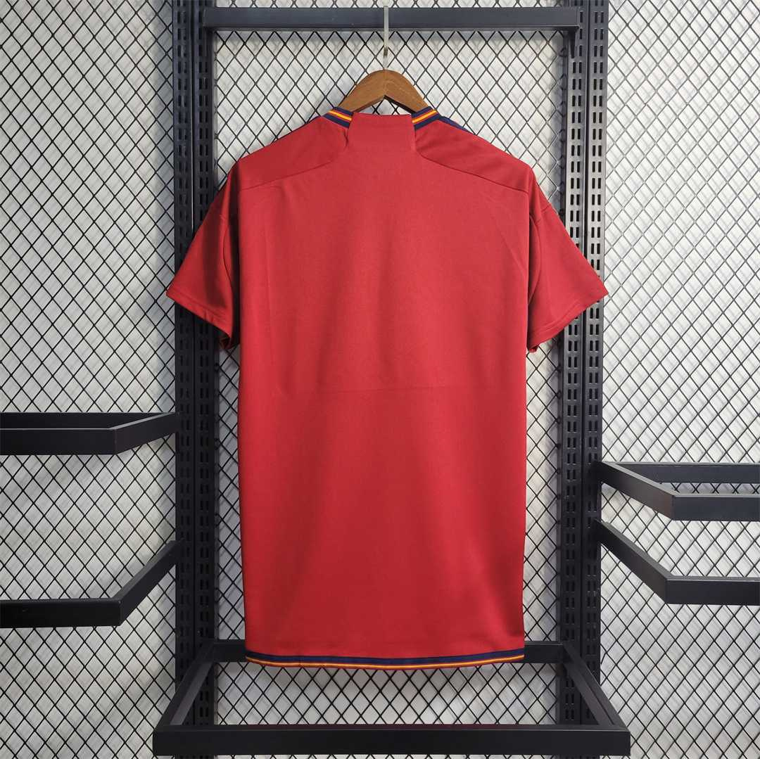 Spain 22-23 Home Jersey - Fans Version - 2022 World Cup