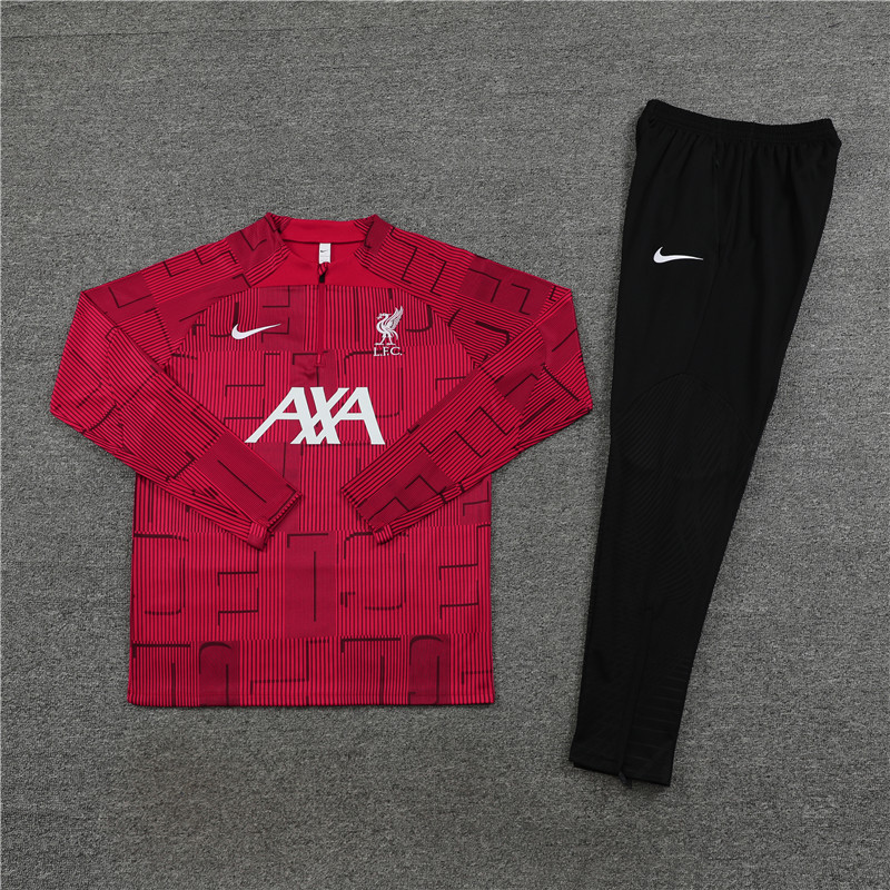 23-24 Liverpool Red camouflage Training suit