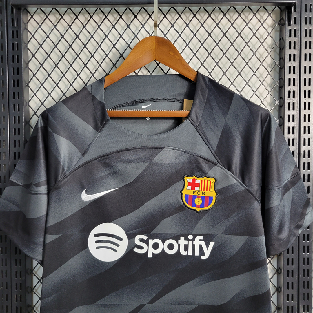 B.A.R.S.A 23/24 Black Goalkeeper Jersey - Fans Version