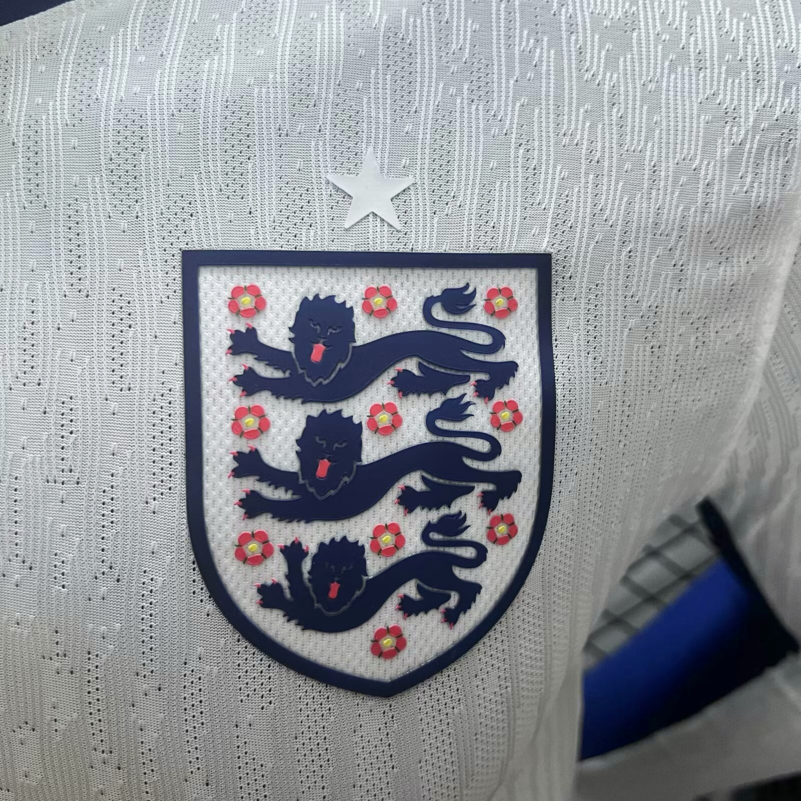 England 2024 Home Stadium Long Sleeve Jersey - Player Version
