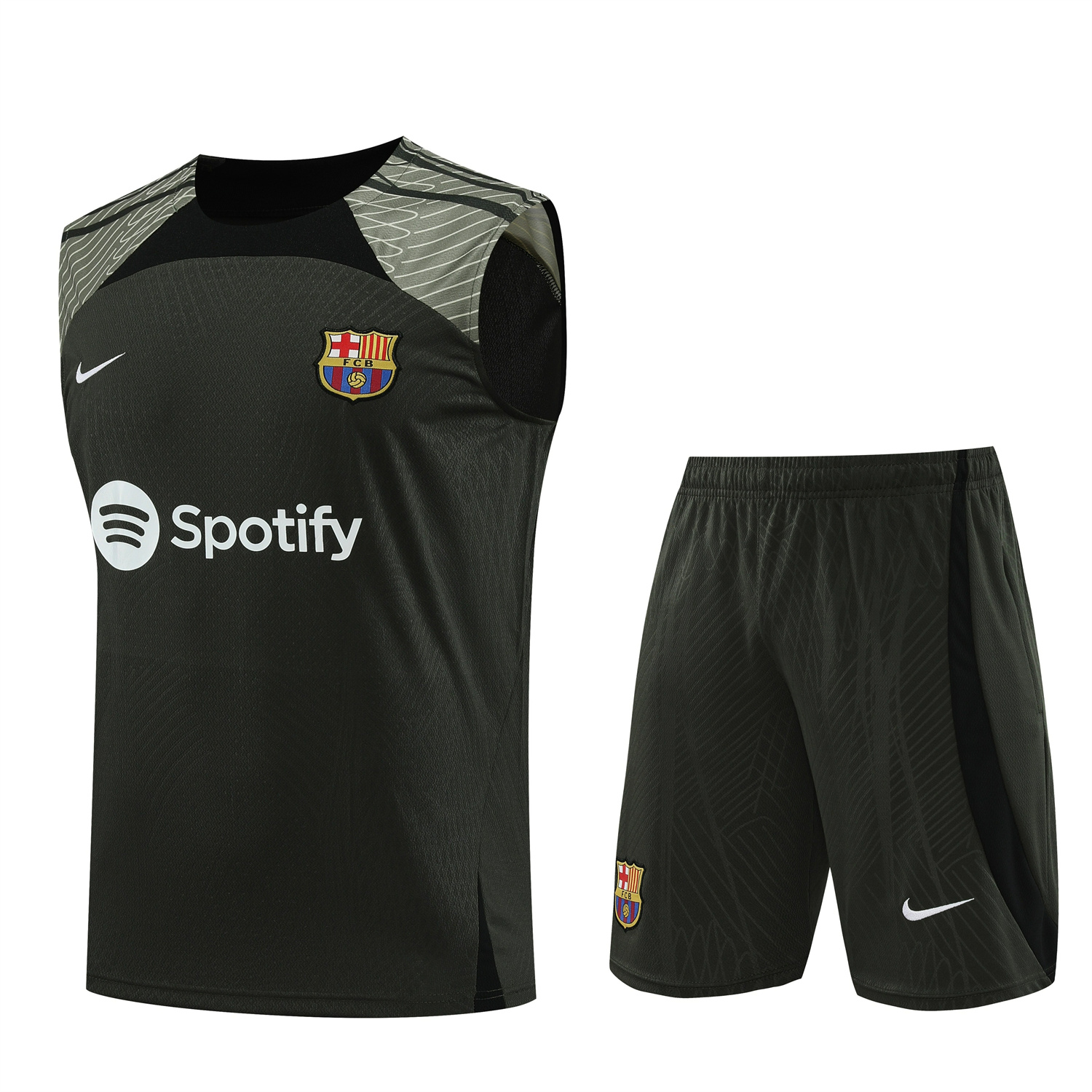 B.A.R.S.A 23-24 Deep Green Player Vest Training Set