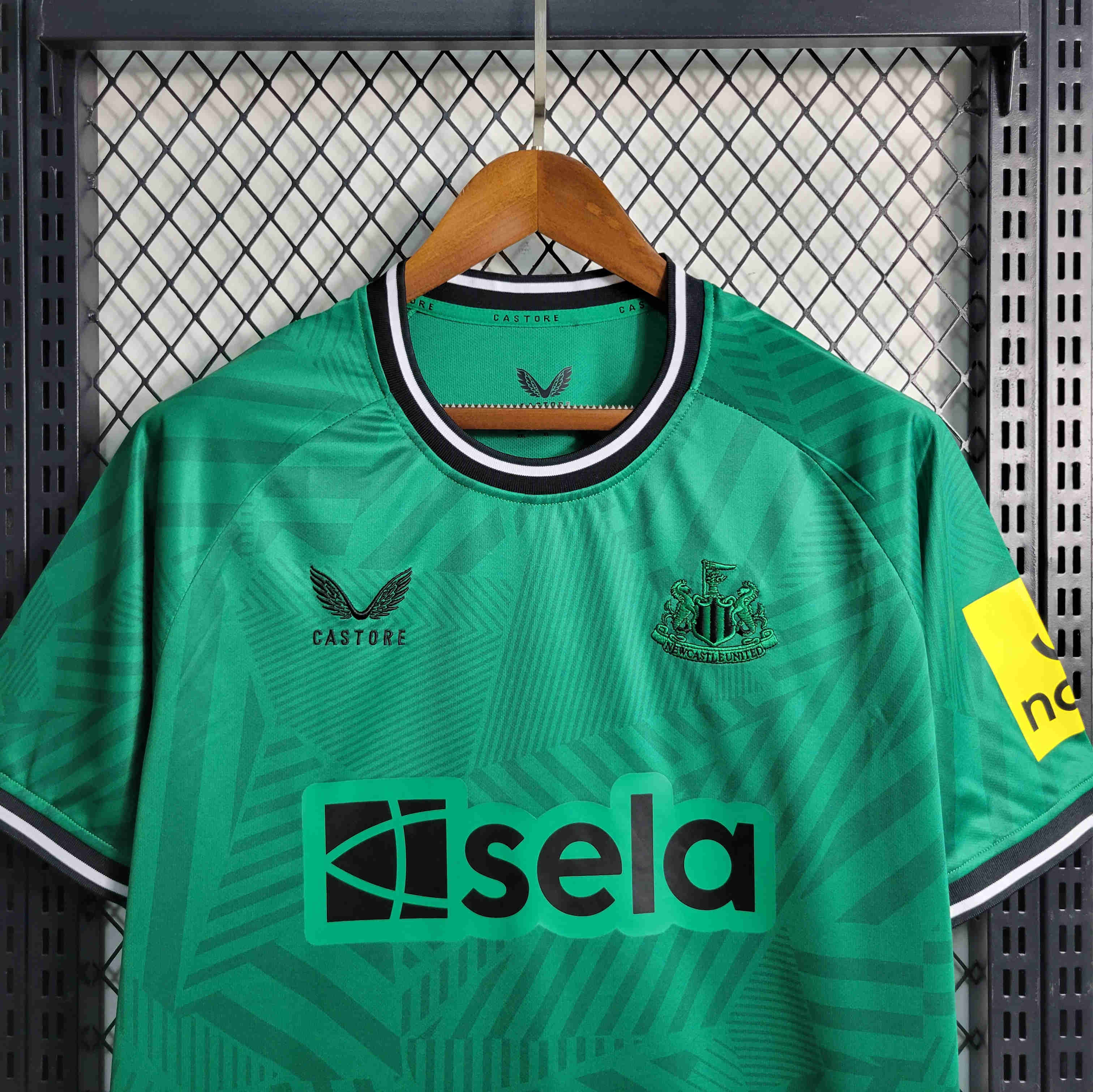 Newcastle United 23-24 Away Green Jersey - Fans Version