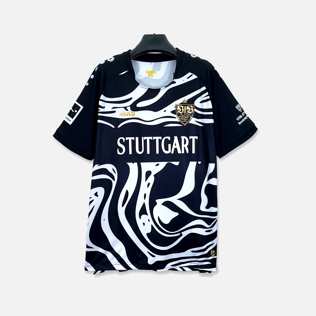 Stuttgart 23-24 Black Special Edition Jersey - Fans Version