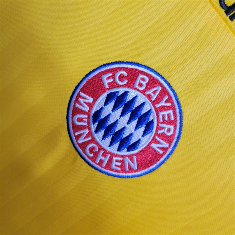 23/24 Bayern Munich Jersey Yellow Icon - Fans Version