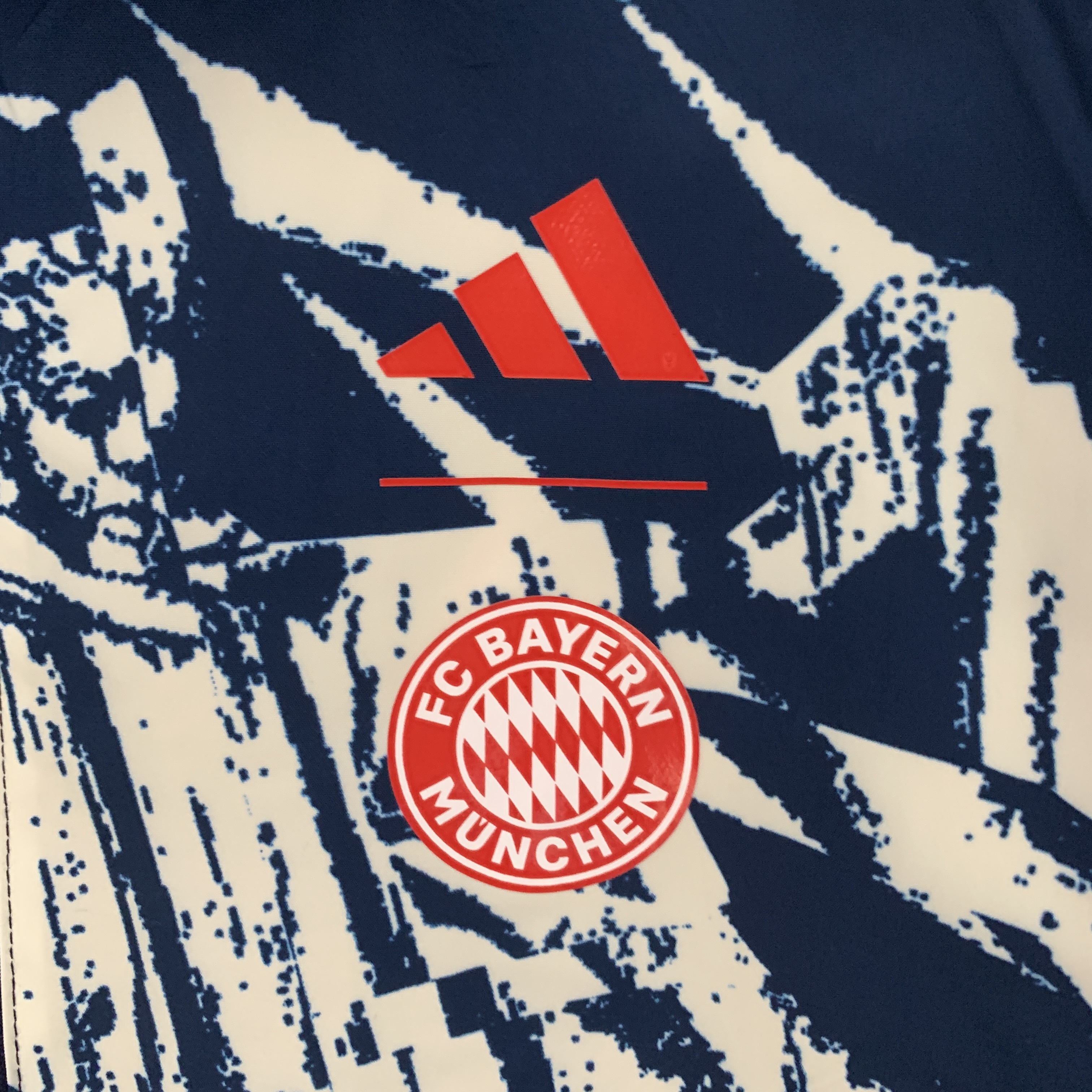 Bayern Munich 23-24 Double Sided Windbreaker - Deep Blue