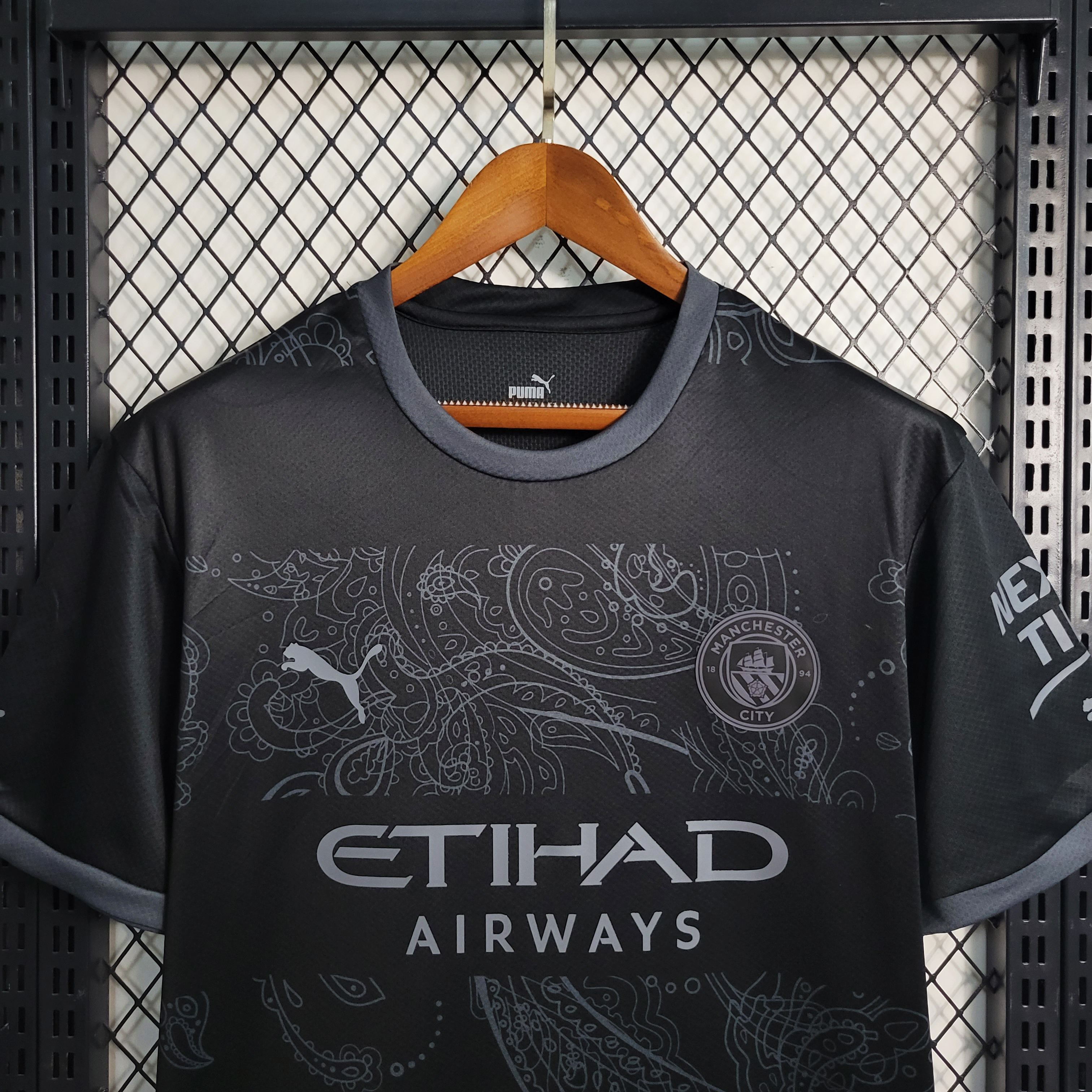 Manchester City 23-24 Speical Black Jersey - Fans Version