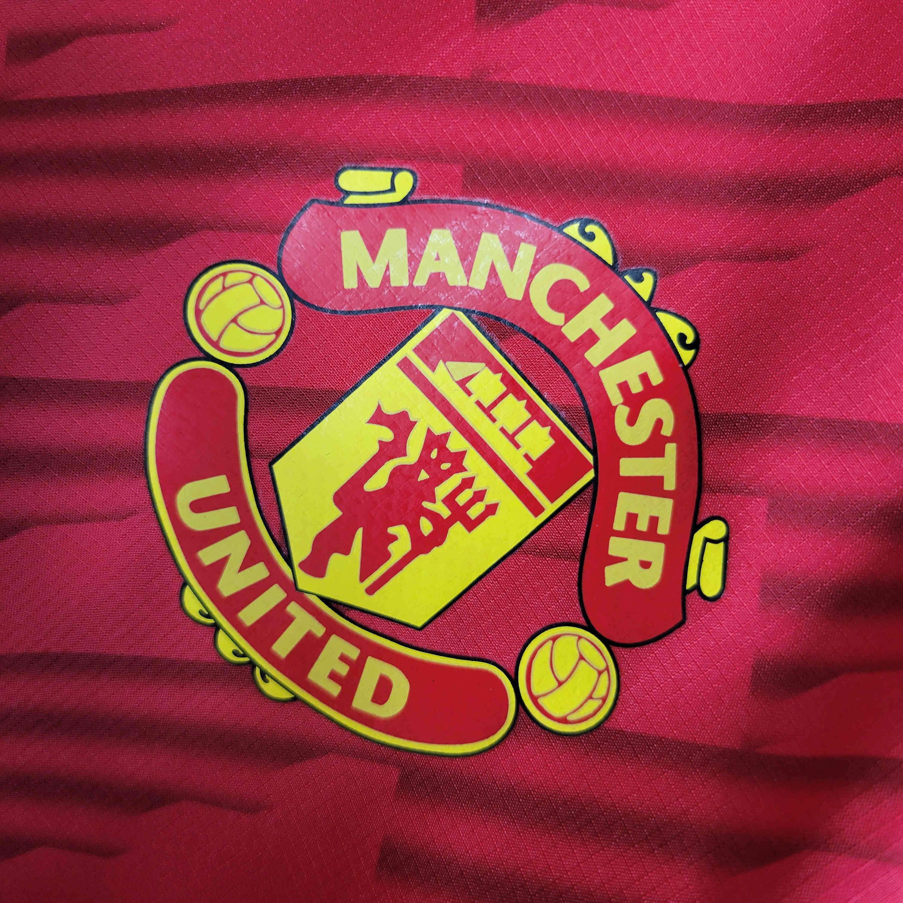 23-24 Manchester United Red Windbreaker