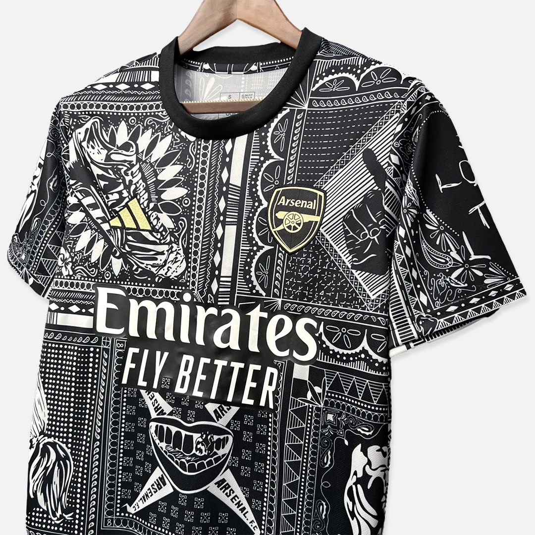 Arsenal x I-a-n.W-r-i-g-h-t 23-24 Pre-match Jersey - Fans Version