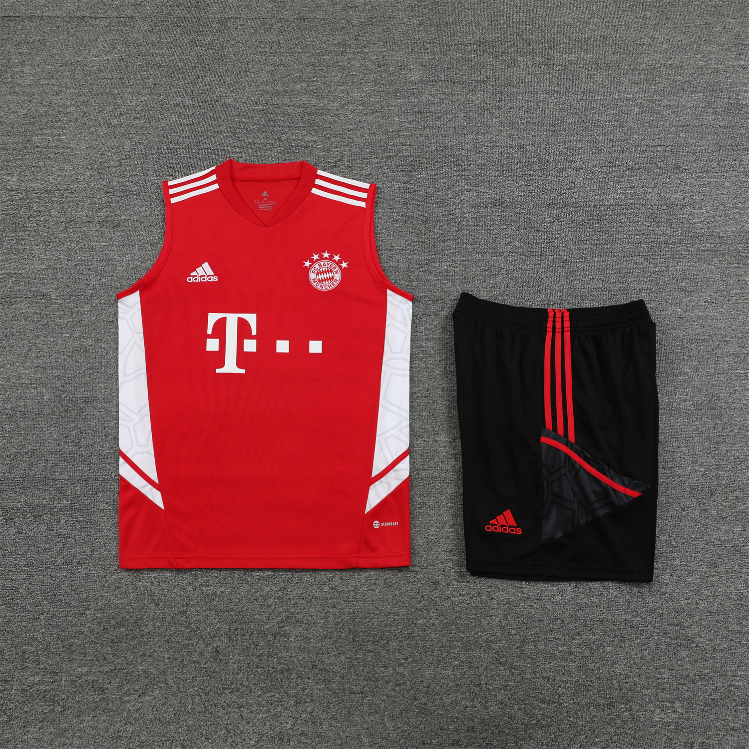 Bayern Munich 23-24 Red Training Vest Suit