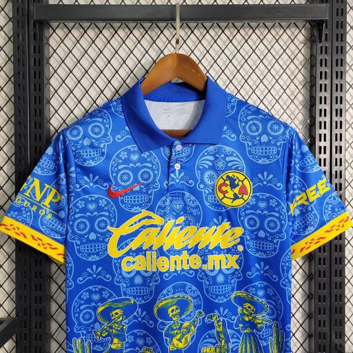 América 23-24 Blue Special Editon Polo Shirt - Fans Version