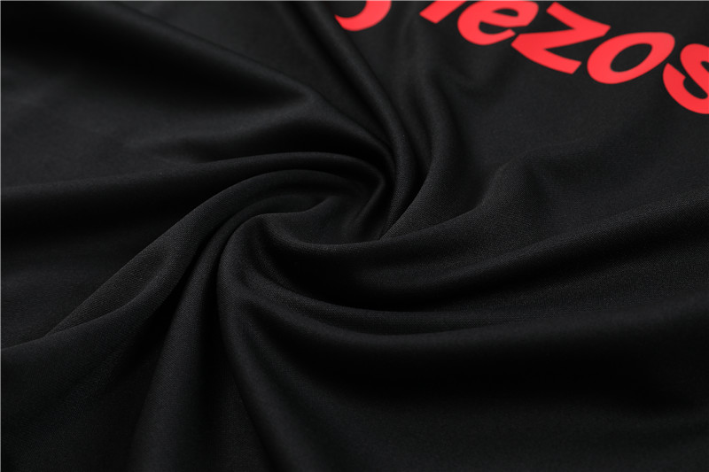 Manchester United 23-24 Kids Long Sleeve Training Set Black